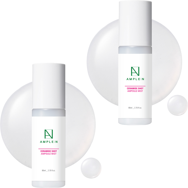 AMPLE N 神經醯胺安瓶精華噴霧, 80ml, 2個