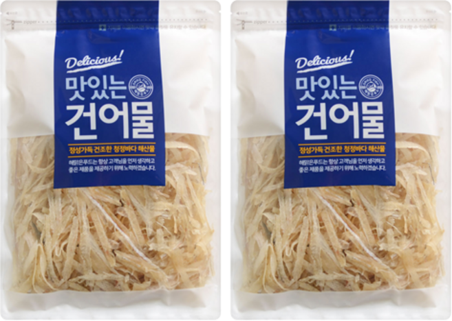 해맑은푸드 명엽채 특, 500g, 2개