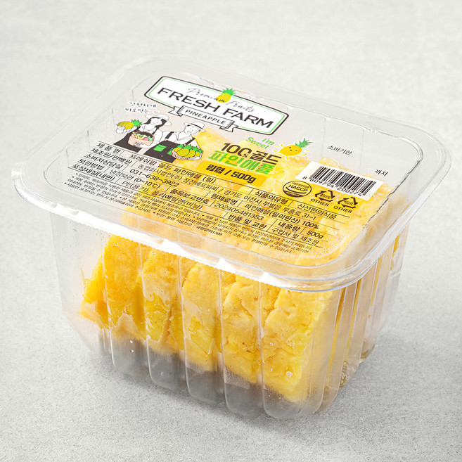 프레쉬팜 골드파인애플 링, 500g, 1개입, 1개