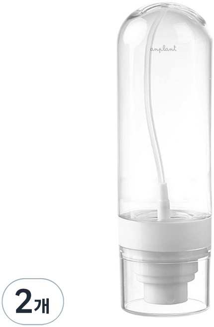 앙플랜트 거꾸로 초미세 미스트 안개 분사 분무기 50ml, 2개, 화이트