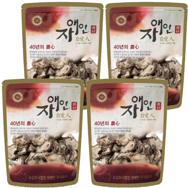 자애인 말린 돼지감자, 600g, 4개