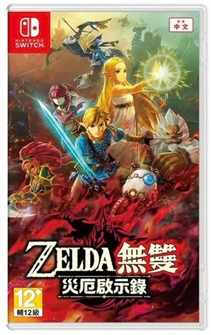 Nintendo 任天堂 SWITCH ZELDA薩爾達無雙 災厄啟示錄 中文版, 1個