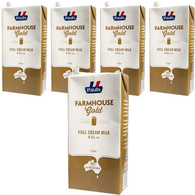 폴스 팜하우스골드 밀크, 1L, 5개