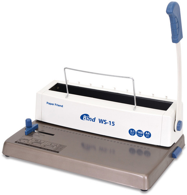 페이퍼프랜드 3:1 와이어링 제본기 WS-15, 140매