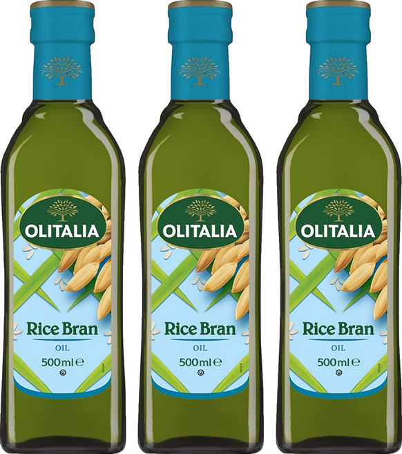 OLITALIA 奧利塔 玄米油, 500ml, 3瓶