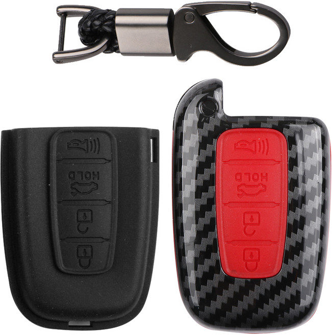 네임드컴퍼니 Origin 프리미엄 카본 키케이스 풀세트, 현대4버튼, H01