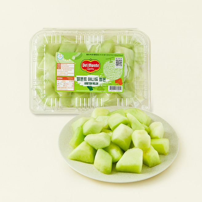 델몬트 허니듀 멜론, 800g, 1개