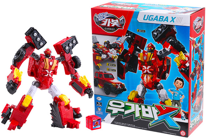 헬로카봇 우가바 X, 혼합색상, 1개