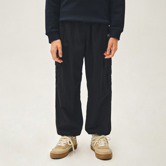 마리떼프랑소와저버 아동용 레터링 로고 카고팬츠