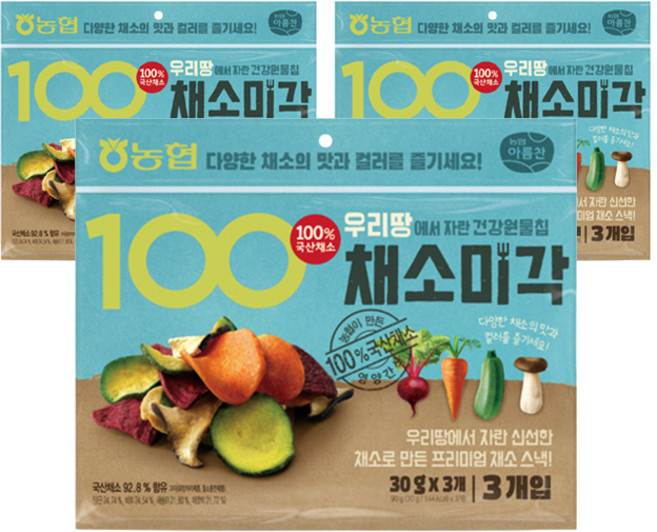농협 아름찬 채소미각 3p, 90g, 3개