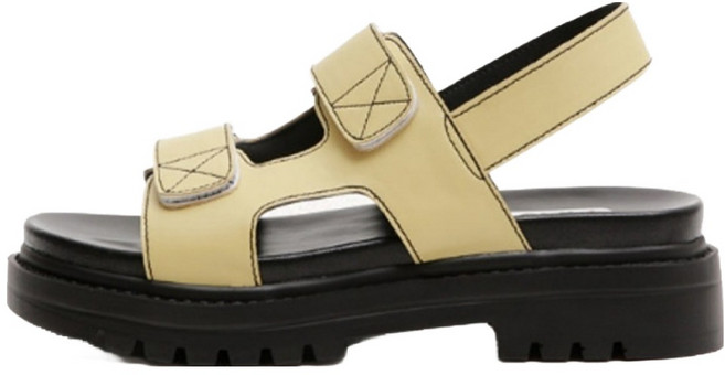 마크모크 여성용 마티 스포티 청키 벨크로 샌들 5cm