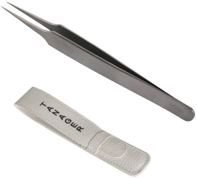 테네져 트위져 왁싱 인그로운 핀셋, 1개, 실버 - 쿠팡