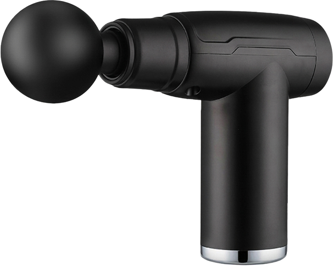 MRF 健身大師 USB隨身迷你按摩槍, HY-19958, 黑色