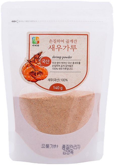 Imiji 利味旨 精選細磨蝦粉袋, 140g, 1個