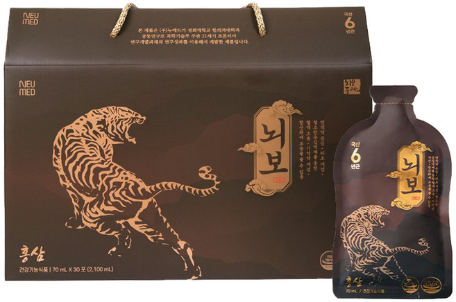 뉴메드 뇌보 30p, 1개, 2.1L