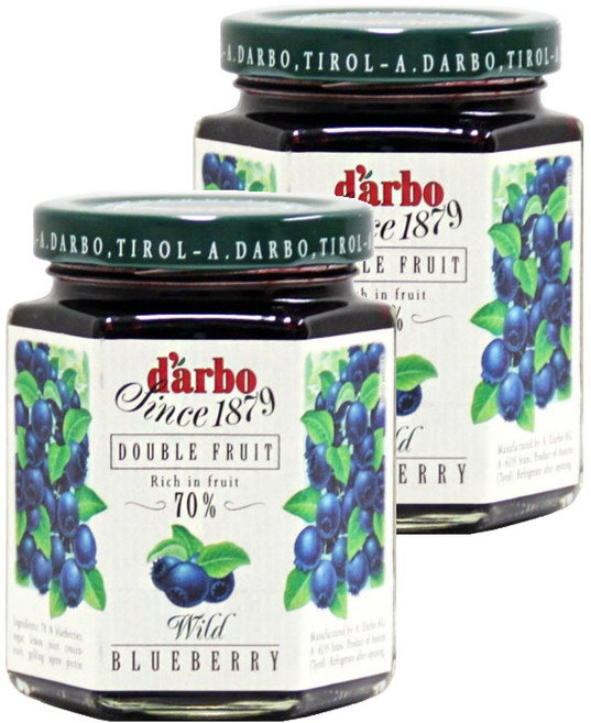 다보 다보블루베리잼, 200g, 2개