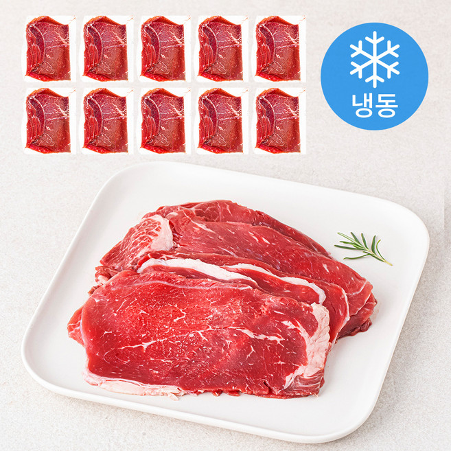 근육꼬기 설도 슬라이스 (냉동), 10개, 150g