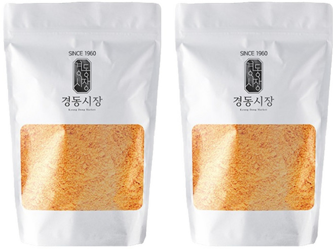 경동시장 매운라면 스프분말, 500g, 2개