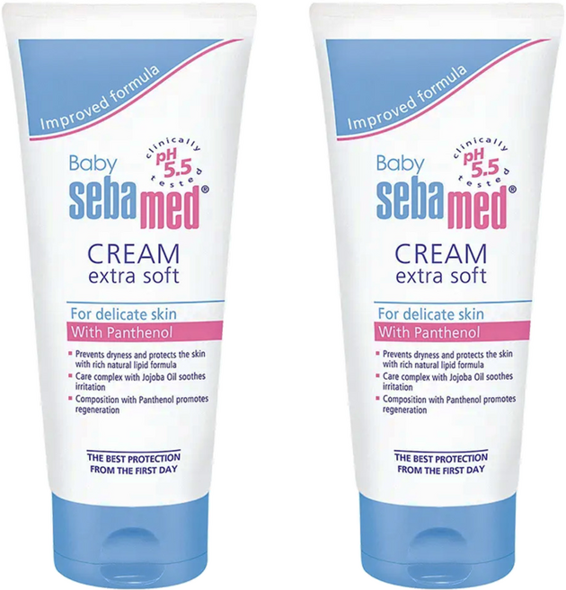 Baby sebamed 施巴 嬰兒護膚膏, 200ml, 2條