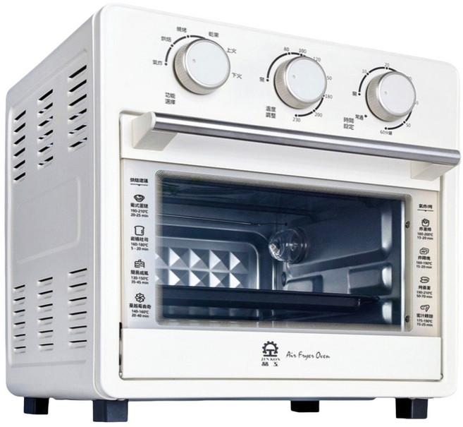 JINKON 晶工 多功能蒸氣氣炸烤箱 16L, JK-7216
