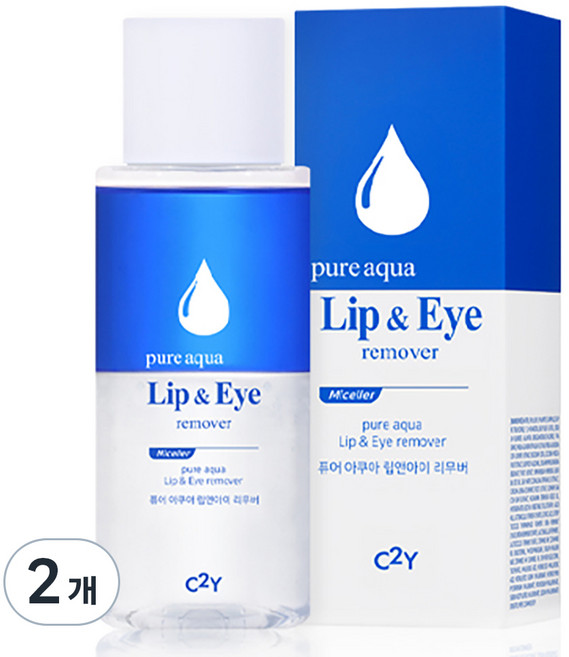 시투와이 퓨어 아쿠아 립앤아이 리무버, 2개, 300ml