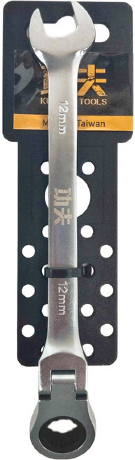 功夫 棘輪梅開板手 12mm, 1支