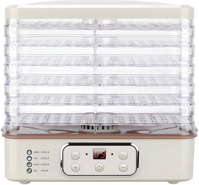 키친아트 가정용 라팔 식품건조기 6단, KAFD-A360