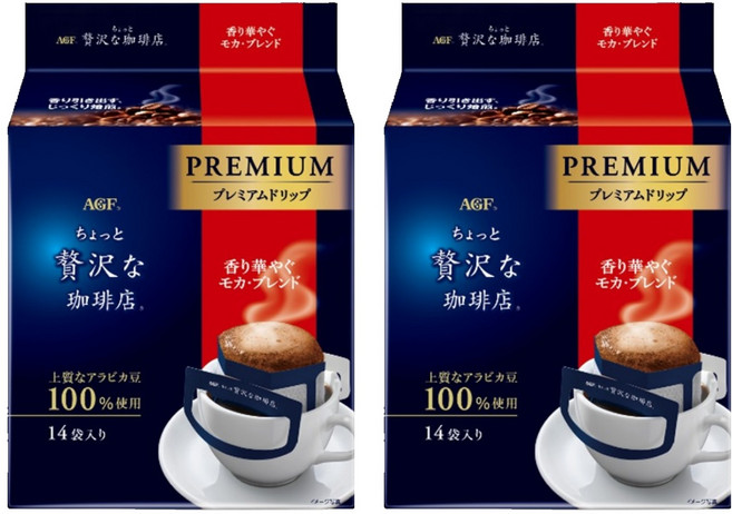 에이지에프 프리미엄 드립 모카 블렌드 커피, 8g, 14개입, 2개