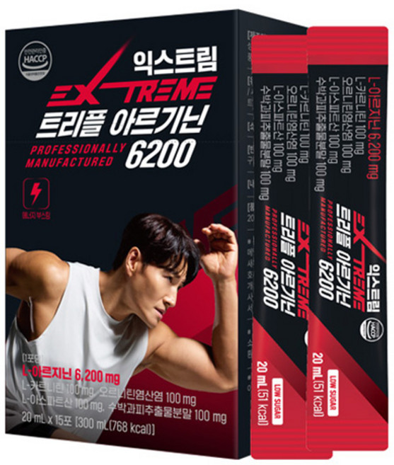 익스트림 트리플 아르기닌 6200mg, 300ml, 1개