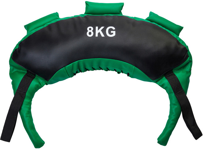 아리프 크러쉬핏 웨이트 불가리안백, 그린, 8kg
