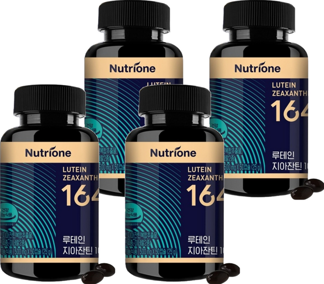 뉴트리원 루테인 지아잔틴 164, 50정, 25g, 4개