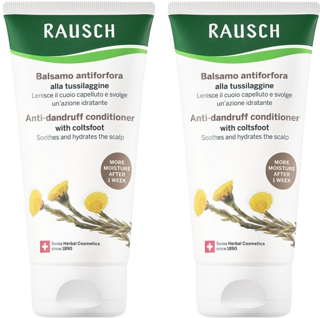 라우쉬 콜츠푸트 안티 댄드러프 컨디셔너, 150ml, 2개