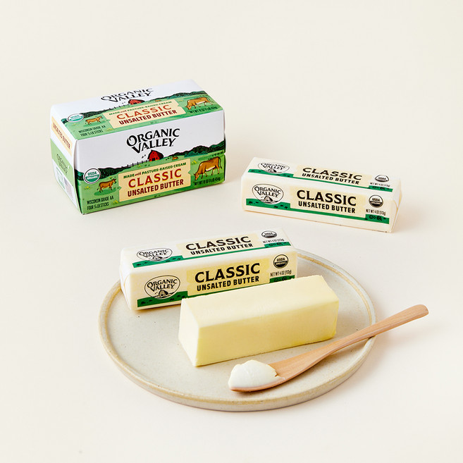 오가닉밸리 유기농 무염버터, 454g, 1개