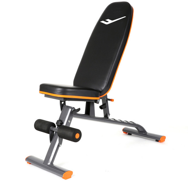 프로스펙스 멀티 인클라인벤치, 오렌지 + 블랙