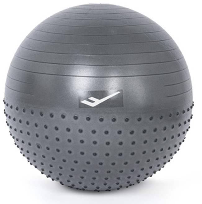 프로스펙스 안티버스트 멀티 짐볼 + 펌프 세트, 티타늄그레이(짐볼) + 랜덤발송(펌프)