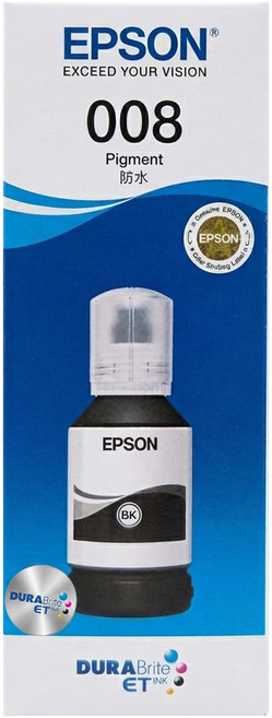 EPSON 原廠墨瓶008 T06G150 127ml, 黑色, 1瓶