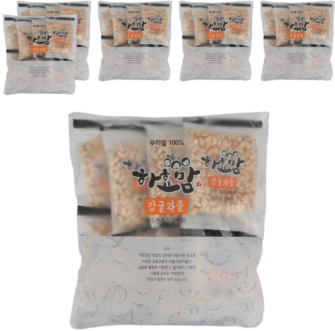 하효맘 감귤과즐 8p, 240g, 6개