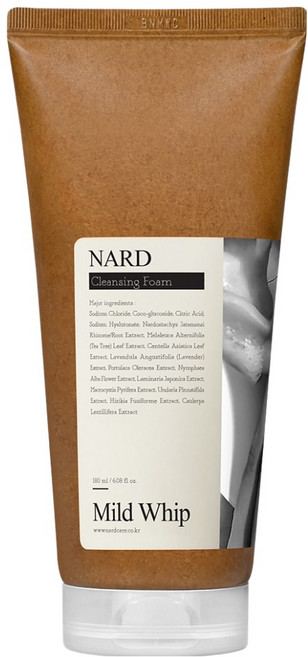 나드 마일드 휩 모공 클렌징 폼, 180ml, 1개