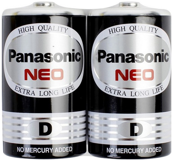 Panasonic 台灣公司貨 錳乾電池 1號, 2顆, 1組