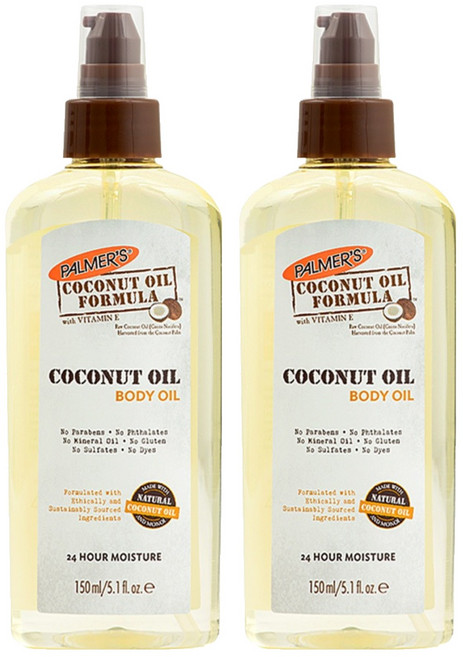 팔머즈 코코넛 오일 바디오일 선물세트, 150ml, 2개