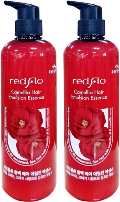 레드플로 동백 헤어 에멀젼 에센스, 500ml, 2개 - 쿠팡