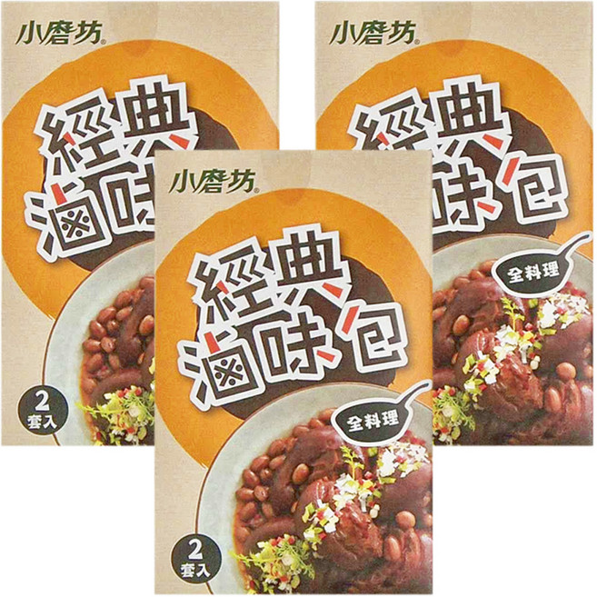 小磨坊 經典滷味包 2包, 24g, 3盒