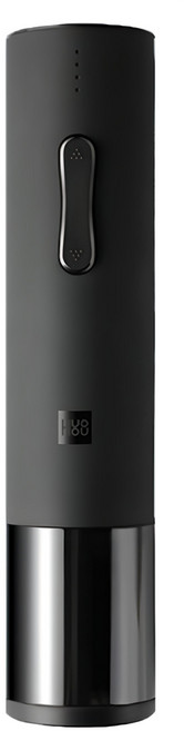 Huohou 火候紅酒開瓶器, 黑色, 1個