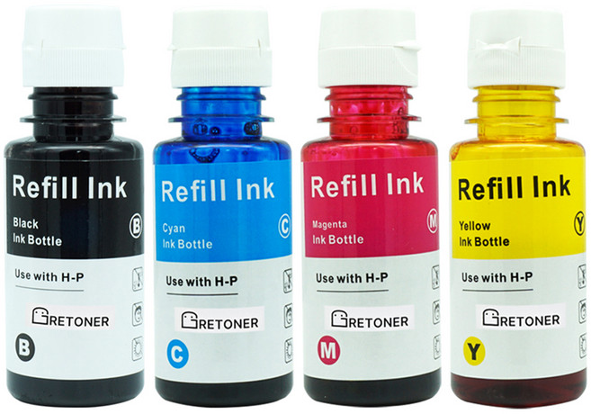 그래토너 INK-610 밸류팩 삼성 호환잉크, 검정, 파랑, 빨강, 노랑, 1세트