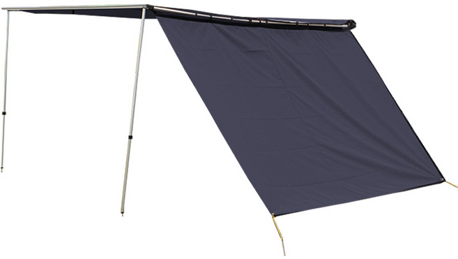 휴고 사이드 스크린 + 고정팩 + 고정끈 AN-301, 라이트다크베이지, 1개