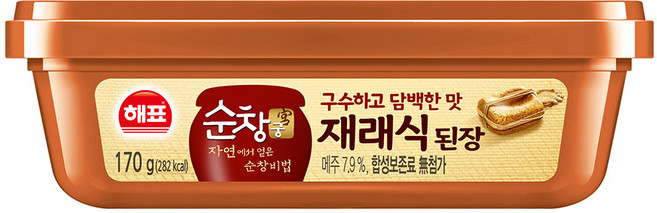 순창궁 재래식 된장, 170g, 1개