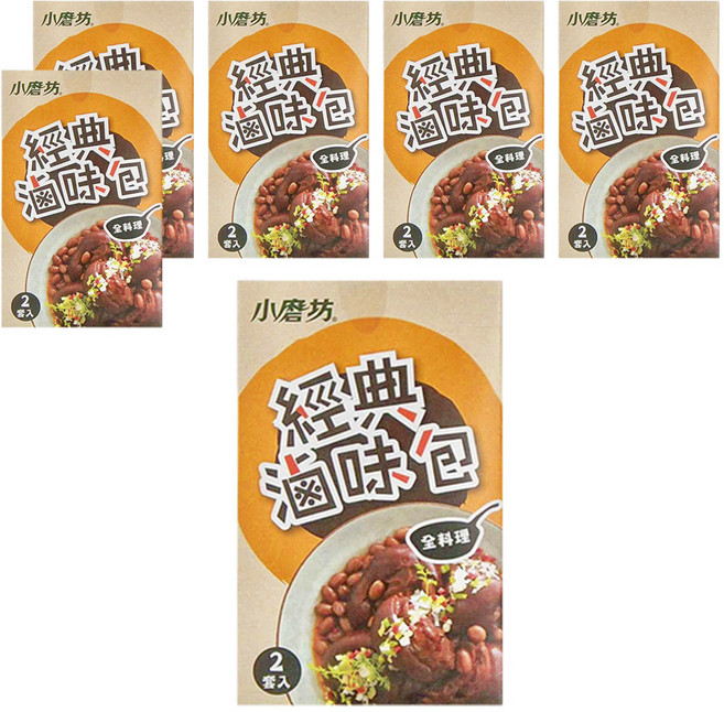 小磨坊 經典滷味包 2包, 24g, 6盒