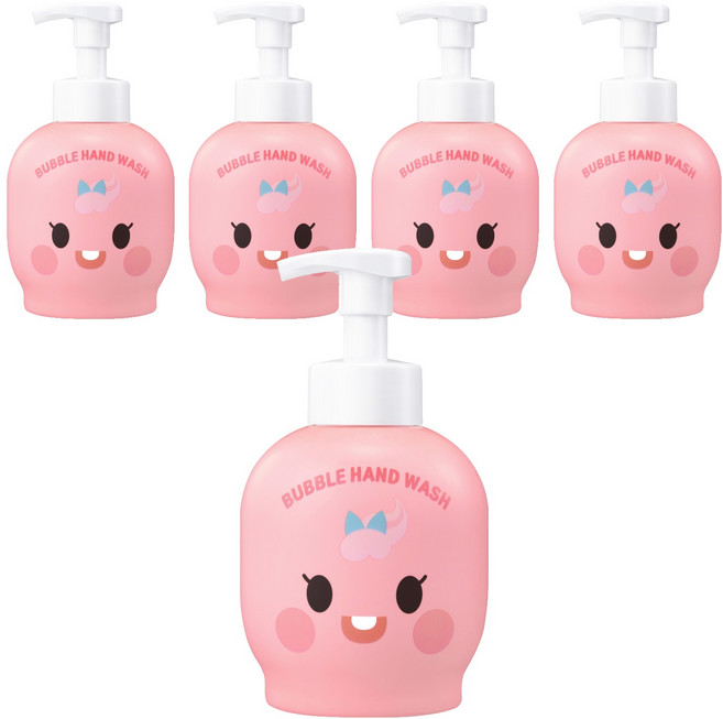 샤워메이트 브레드이발소 버블 핸드워시 마카롱, 500ml, 5개