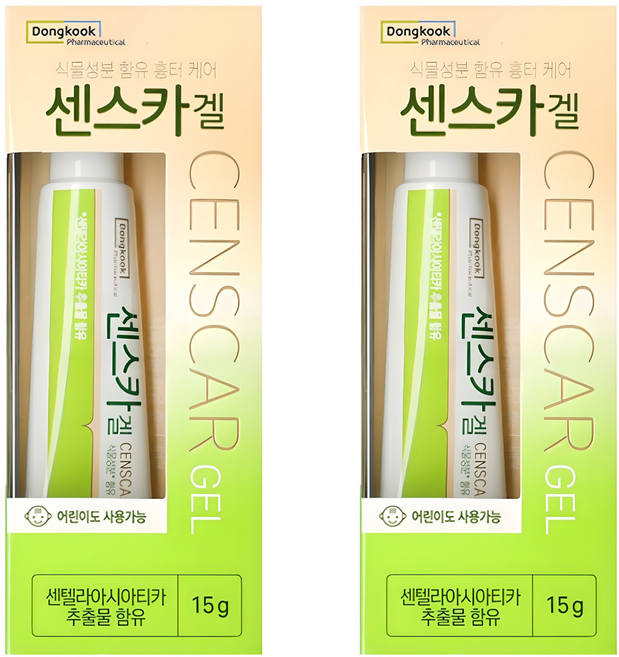 동국제약 센스카겔 15g, 2개