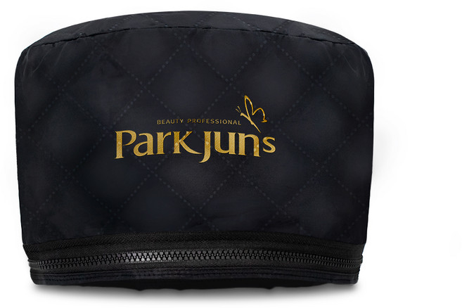 박준뷰티랩 미용실 헤어캡 전기헤어캡 전기모자+비닐캡, PGCP-001, 블랙